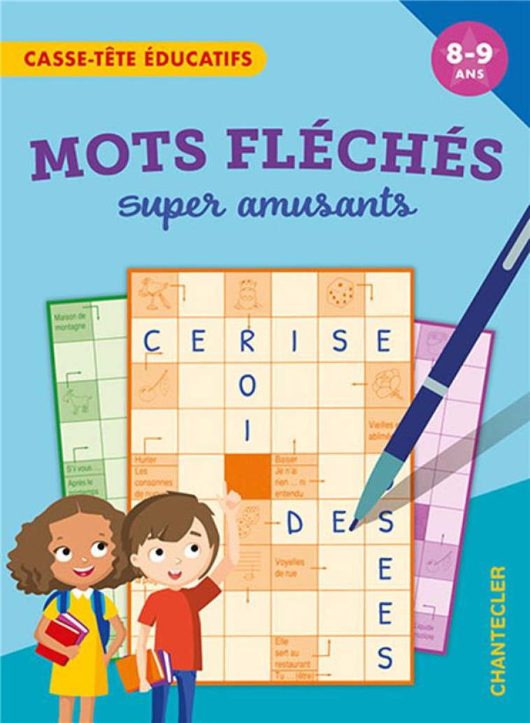 MOTS FLECHES FUTES (8-9 A.) - COLLECTIF - CHANTECLER