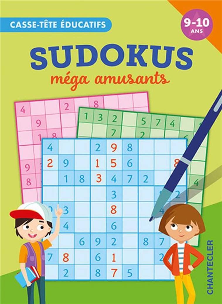 SUDOKUS SUPER AMUSANT (9-10 A.) - COLLECTIF - CHANTECLER