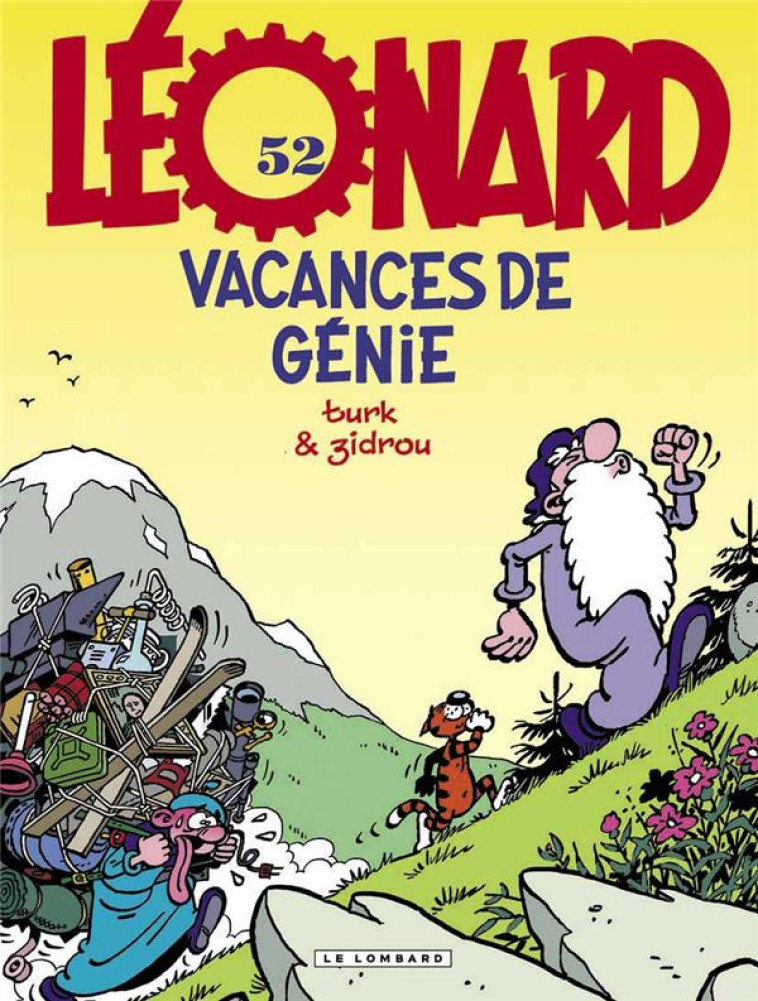 LEONARD - TOME 52 - VACANCES DE GENIE - ZIDROU/TURK - LOMBARD