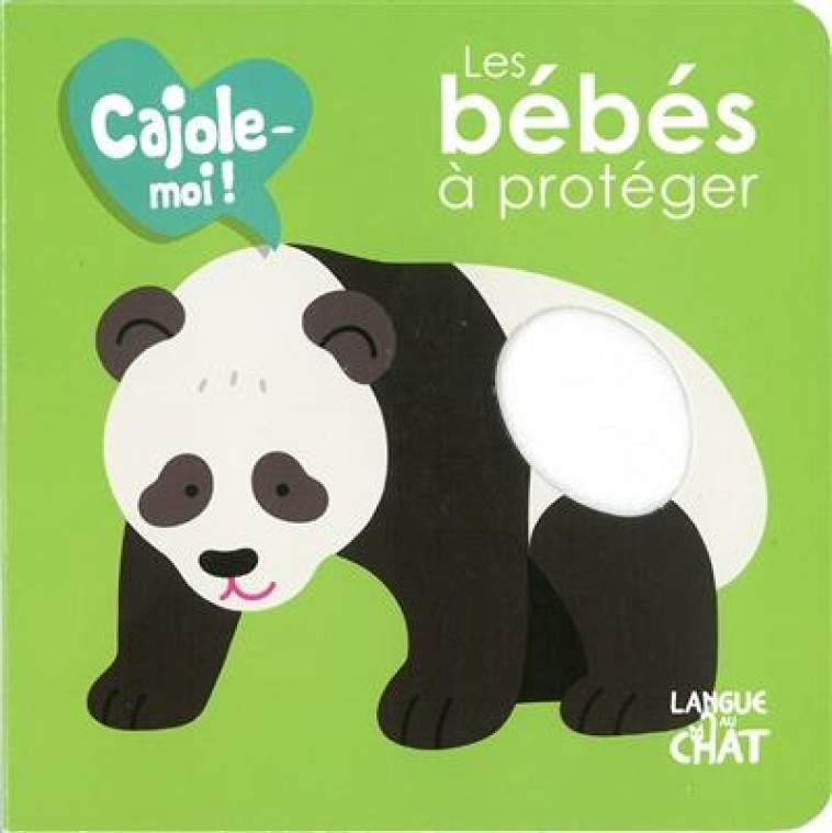 LES BEBES A PROTEGER - CAJOLE-MOI ! - CHEVAL MAELLE - LANGUE AU CHAT