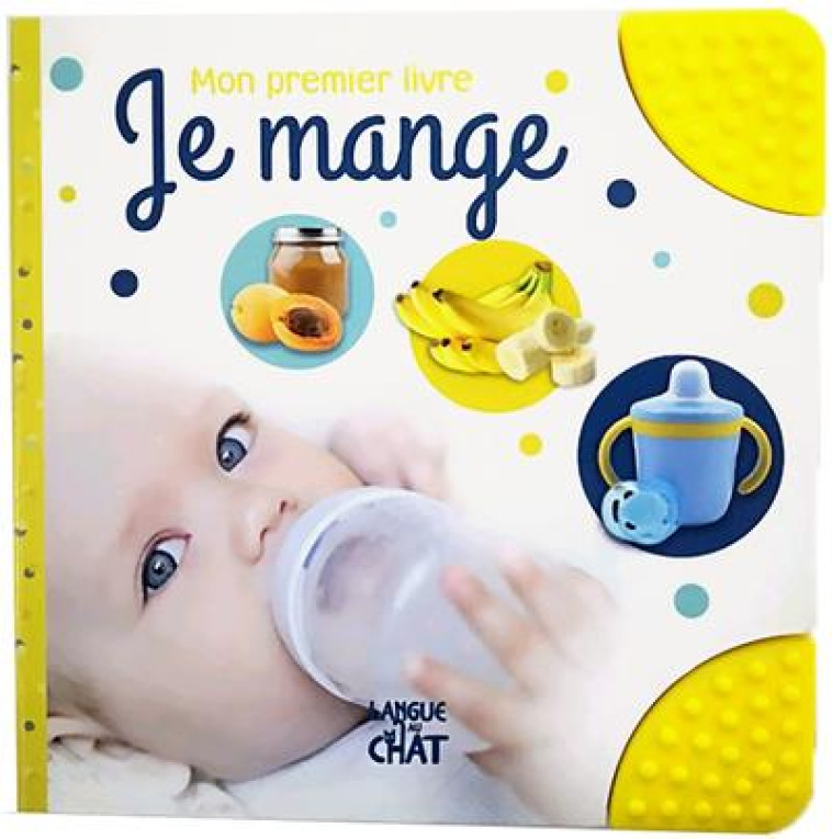 MON PREMIER LIVRE - JE MANGE - COLLECTIF - LANGUE AU CHAT