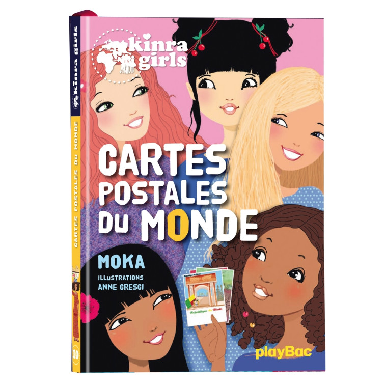 CARTES POSTALES DU MONDE T10 KINRA GIRLS -  Moka - PLAY BAC