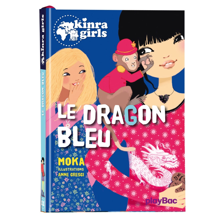 KINRA GIRLS  DRAGON BLEU T11 -  Moka - PLAY BAC