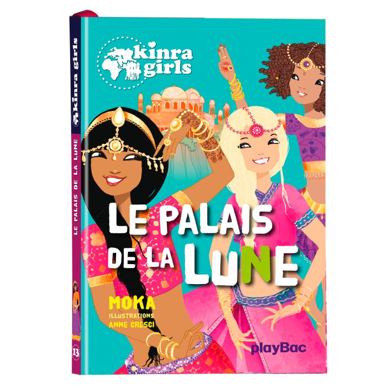 KINRA GIRLS T13 LE PALAIS DE LA LUNE -  Moka - PLAY BAC