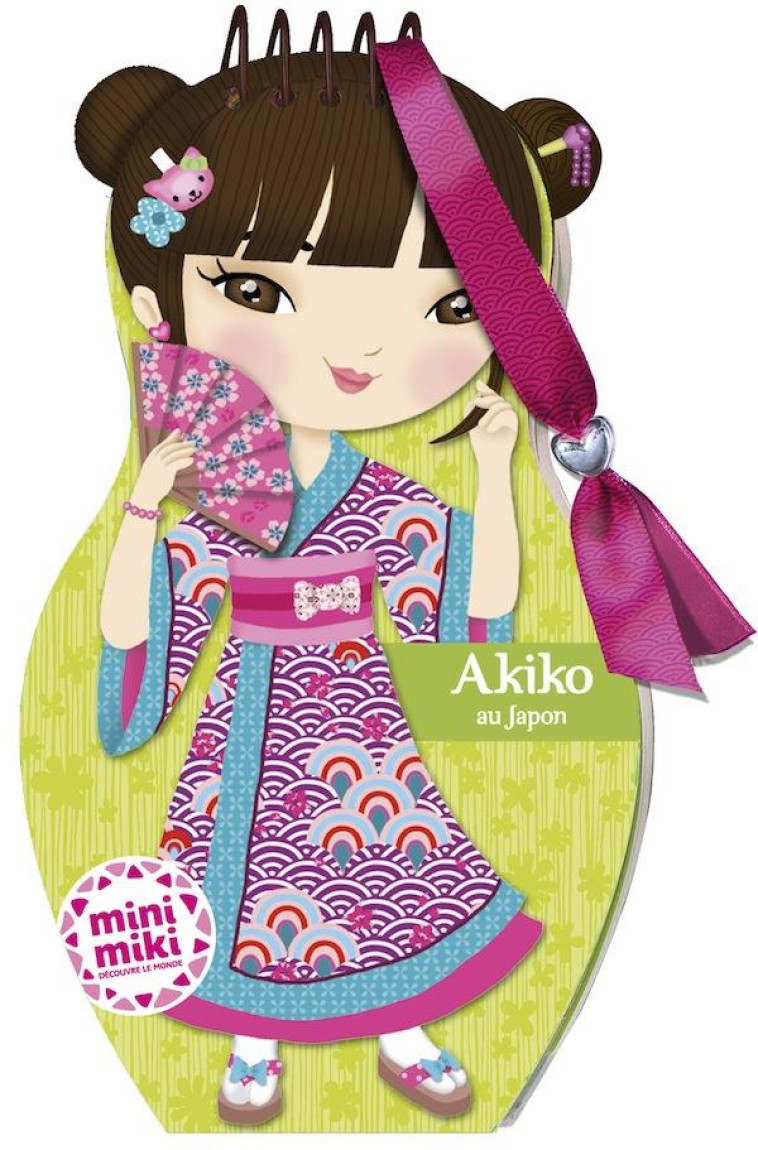 MINIMIKI - CARNET CREATIF - AKIKO AU JAPON - CAMEL JULIE - Play Bac