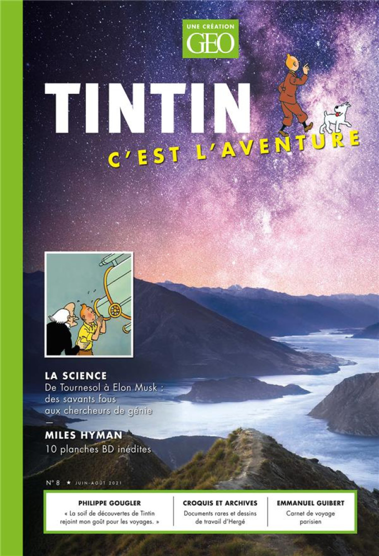 TINTIN C-EST L-AVENTURE 8 - COLLECTIF - FEMME ACTUELLE