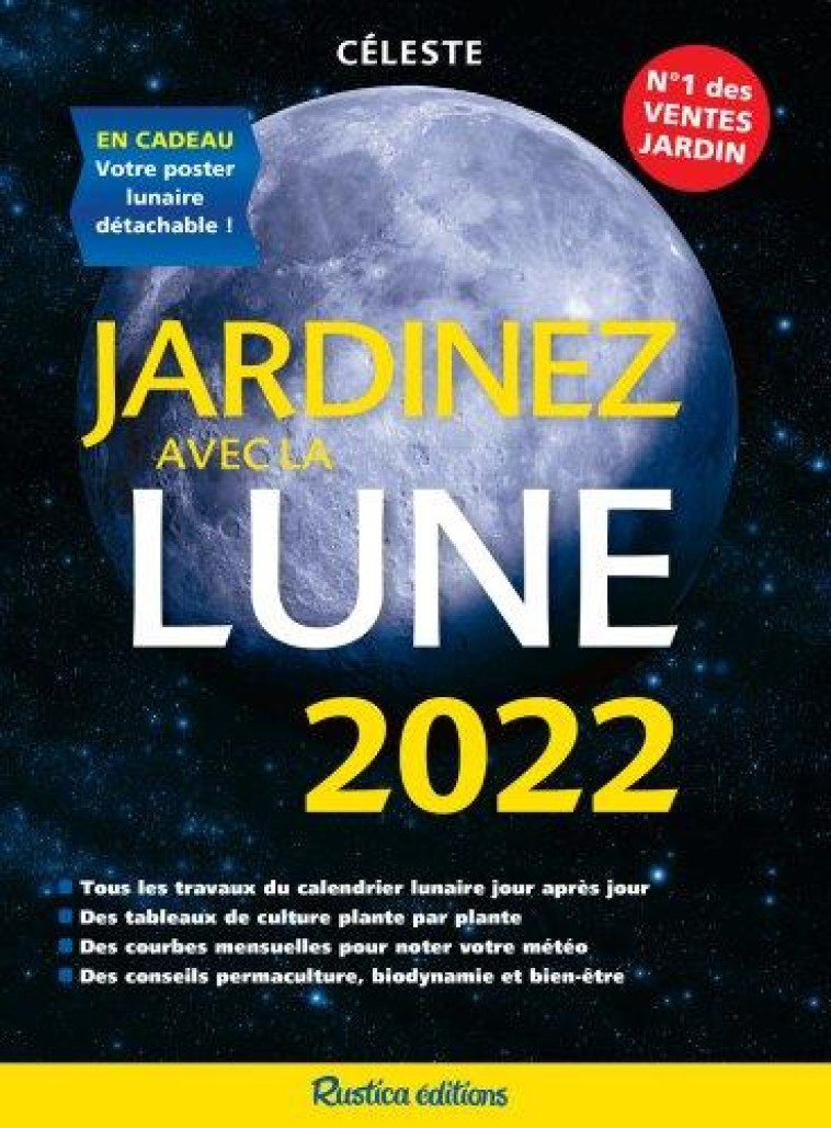 JARDINEZ AVEC LA LUNE 2022 - TREDOULAT THERESE - RUSTICA