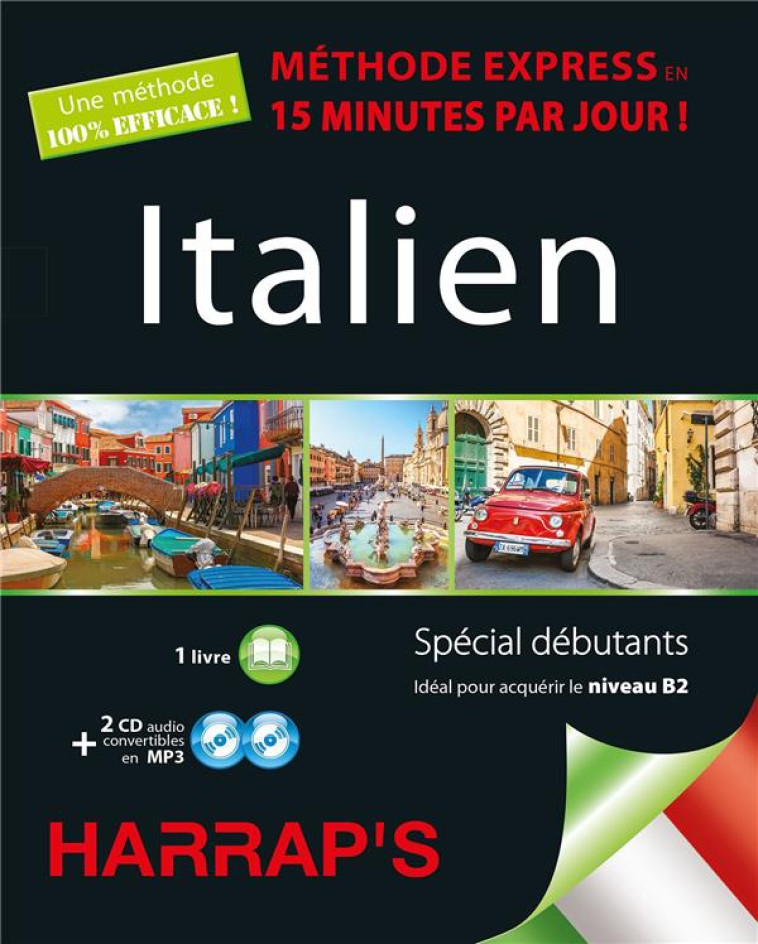 HARRAP-S METHODE EXPRESS ITALIEN 2CD+LIVRE - BOWLES VITTORIA - LAROUSSE