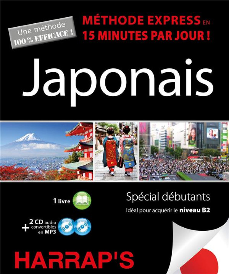 HARRAP-S METHODE EXPRESS JAPONAIS - 2 CD + LIVRE - XXX - LAROUSSE