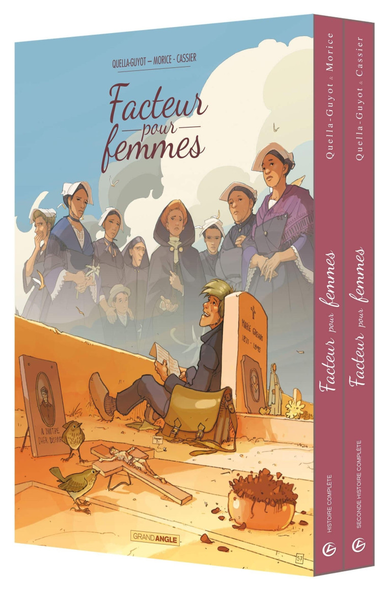 FACTEUR POUR FEMMES - COFFRET VOL. 01 ET 02 - Didier Quella-Guyot, Manu Cassier, Sébastien Morice - BAMBOO