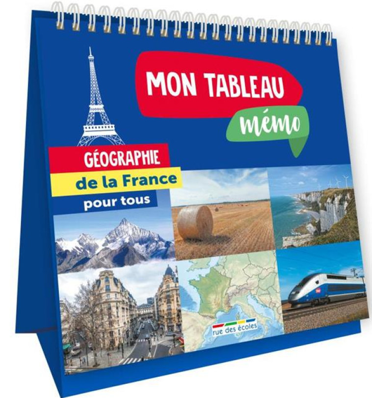 TABLEAU MEMO GEOGRAPHIE DE FRANCE (MON) - COLLECTIF - ANNALES-RDECOLE