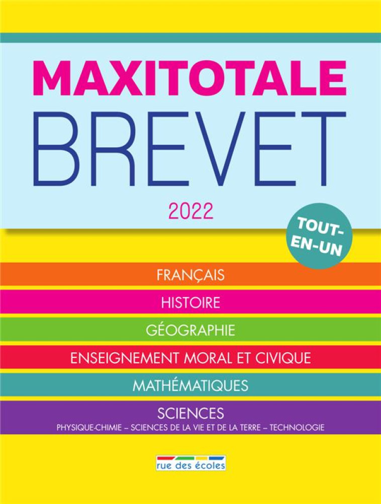 MAXITOTALE 2021 BREVET - COLLECTIF - ANNALES-RDECOLE