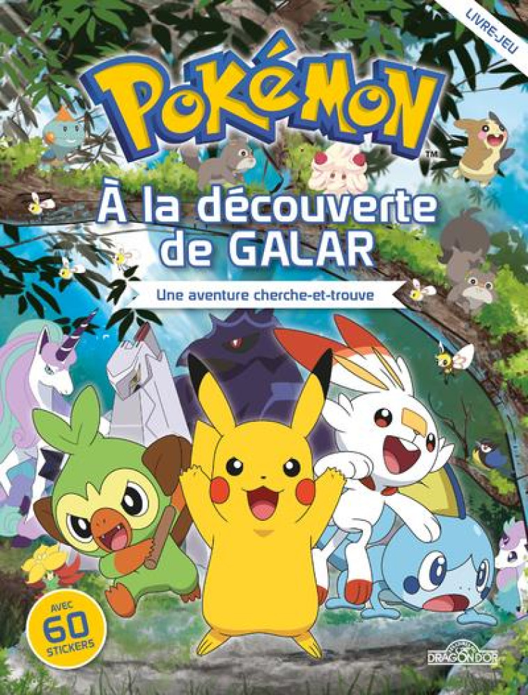 POKEMON # CHERCHE-ET-TROUVE A GALAR - THE POKEMON COMPANY - DRAGON D'OR