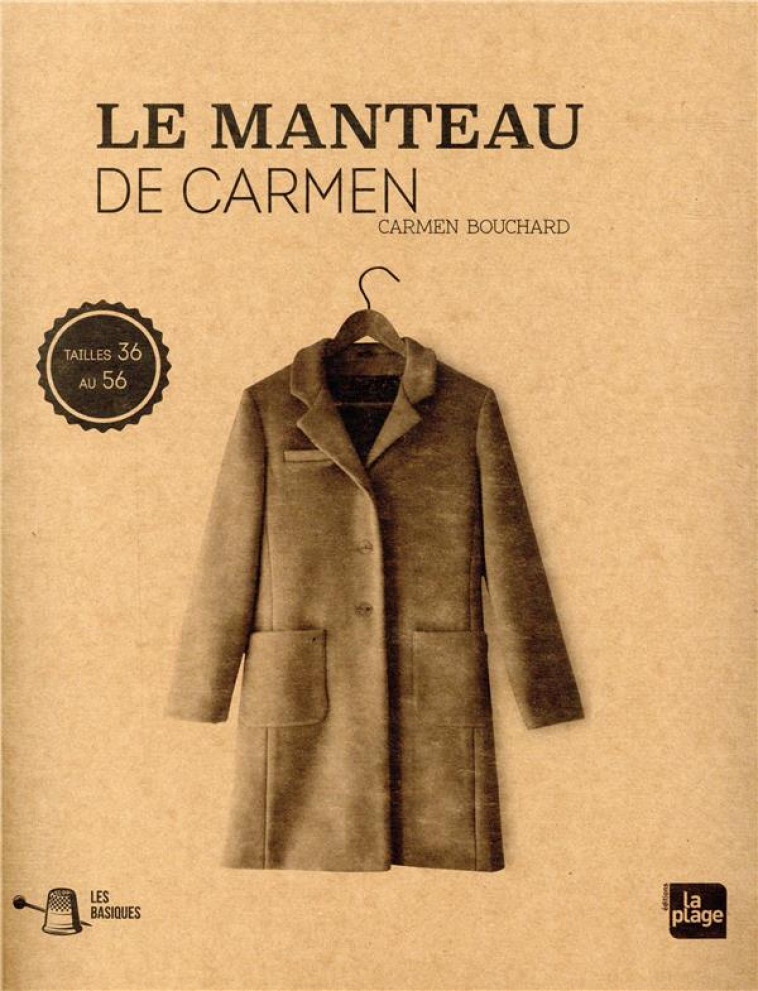 LES BASIQUES : LE MANTEAU DE CARMEN - BOUCHARD CARMEN - PLAGE