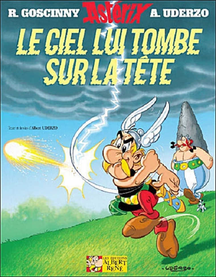 CIEL LUI TOMBE SUR TETE 33 - GOSCINNY/UDERZO - Albert René (Editions)