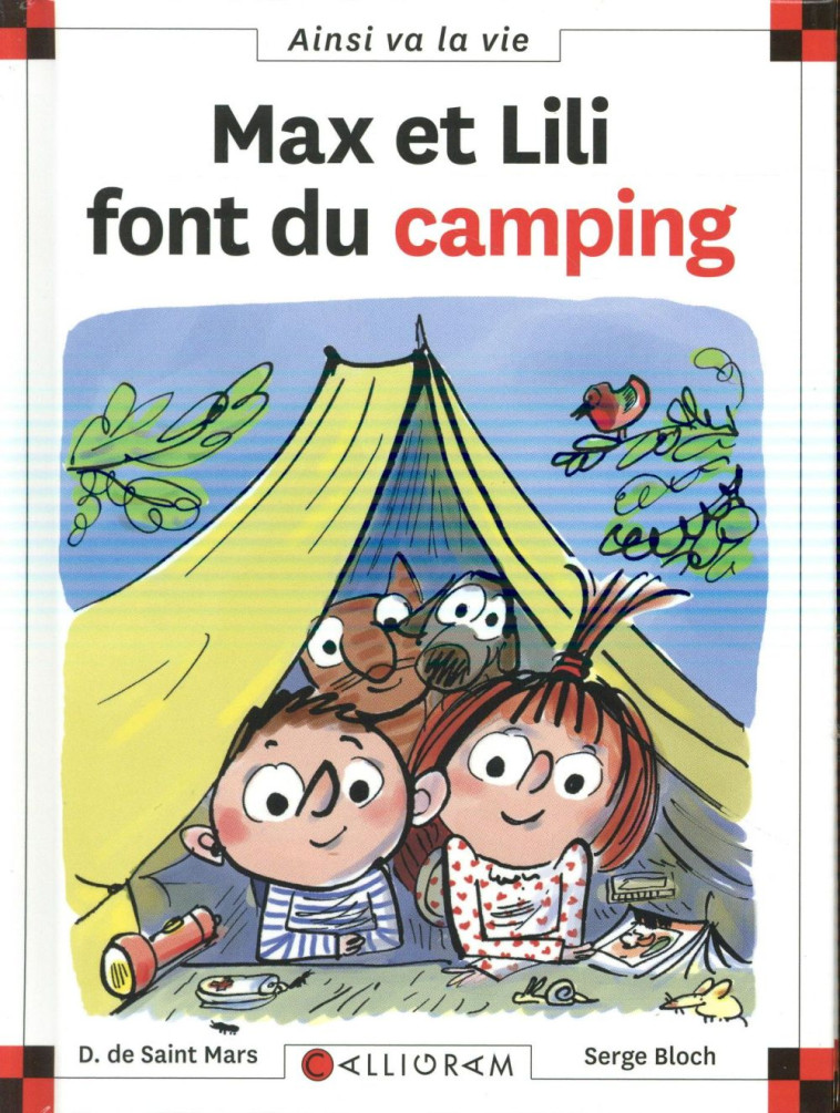 MAX ET LILI FONT DU CAMPING - SAINT-MARS/BLOCH - Calligram