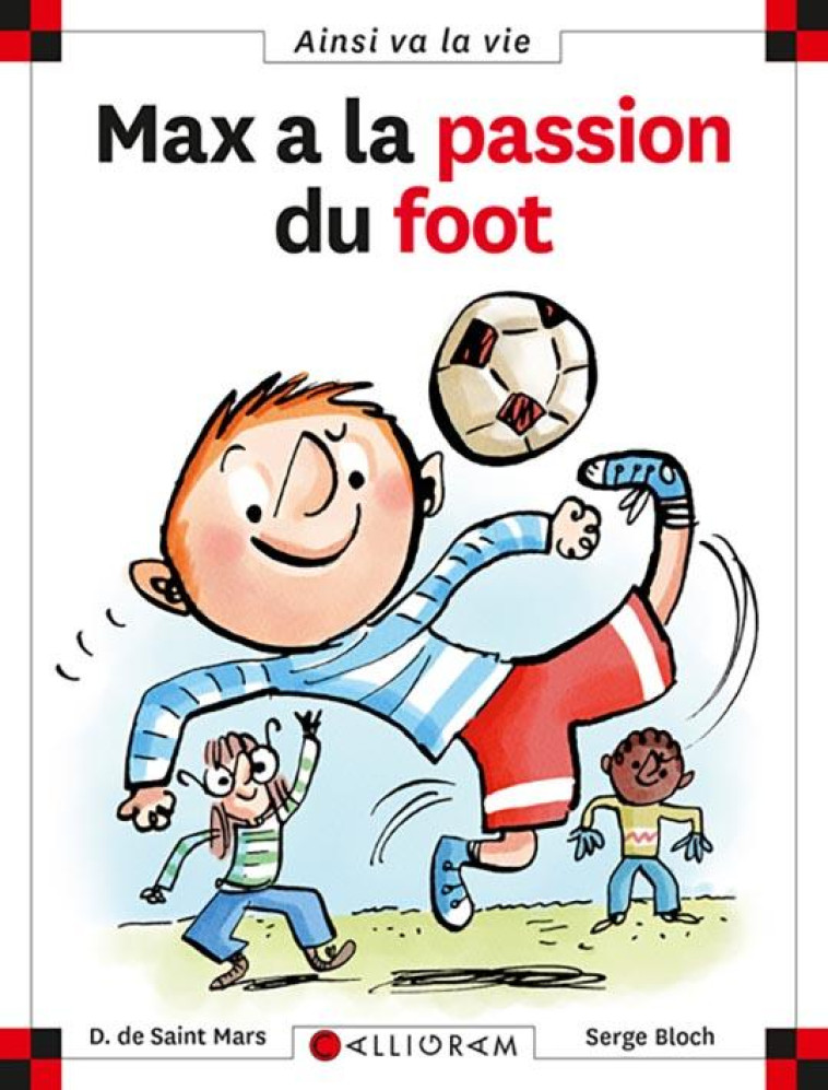 MAX A LA PASSION DU FOOT NE - SAINT-MARS/BLOCH - Calligram