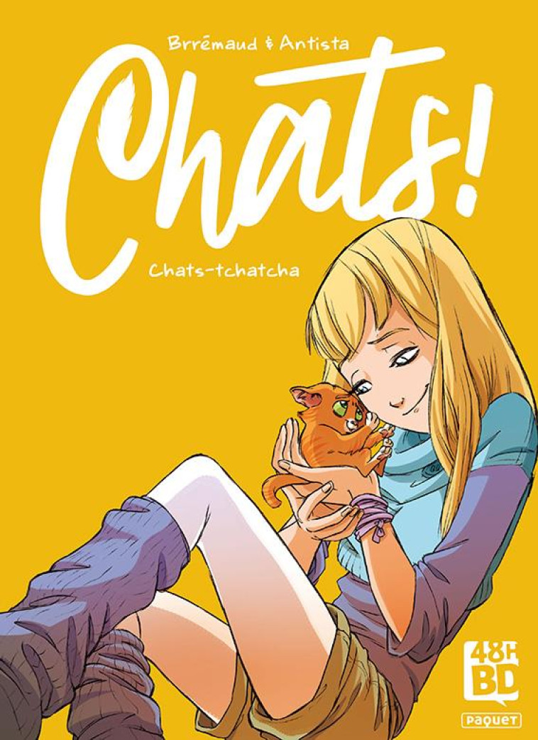 CHATS TOME 1 CGATS-TCHTCHA 48H BD - BRREMAUD/ANTISTA - PAQUET