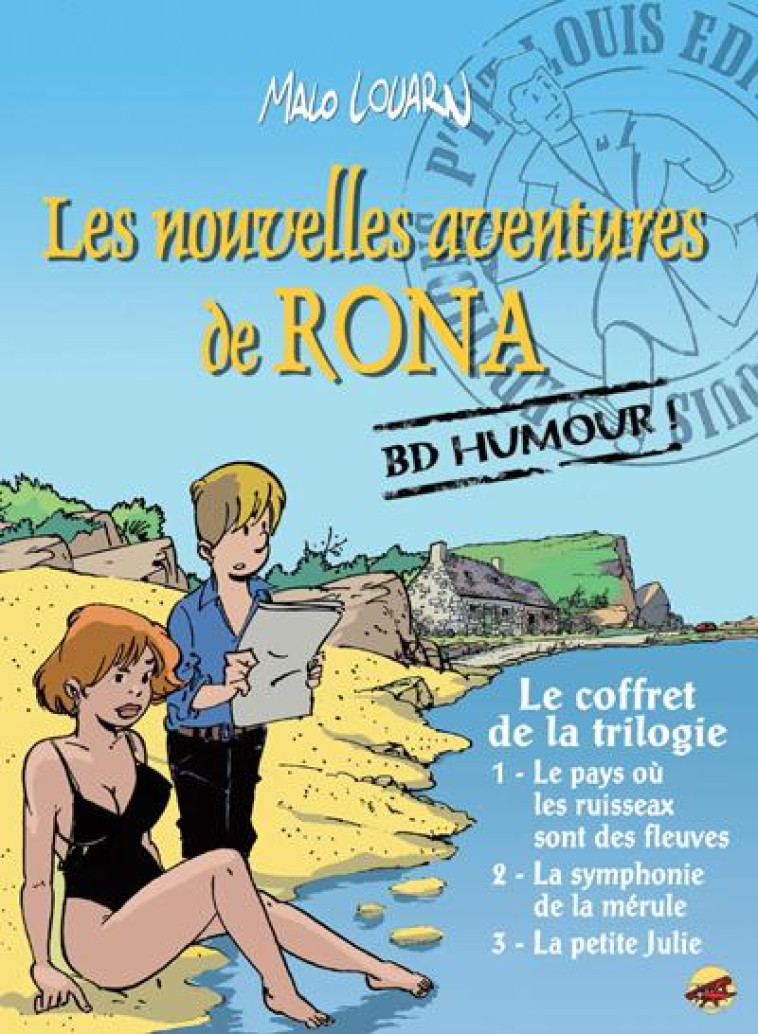 COFFRET LES NOUVELLES AVENTURES DE RONA - LOUARN MALO - P'tit Louis