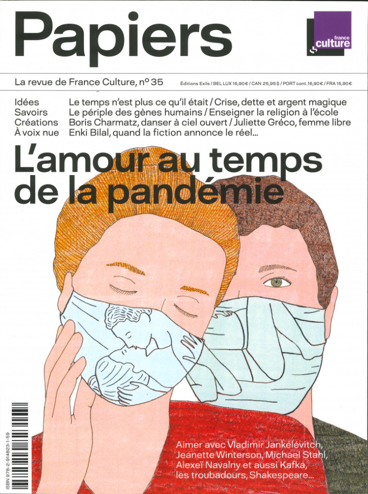 PAPIERS 35 - LA REVUE DE FRANCE CULTURE - XXX - EXILS