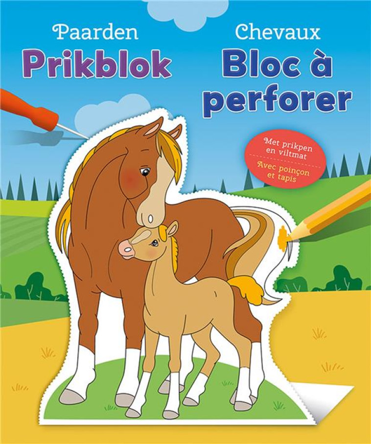 CHEVAUX BLOC A PERFORER - COLLECTIF - NC