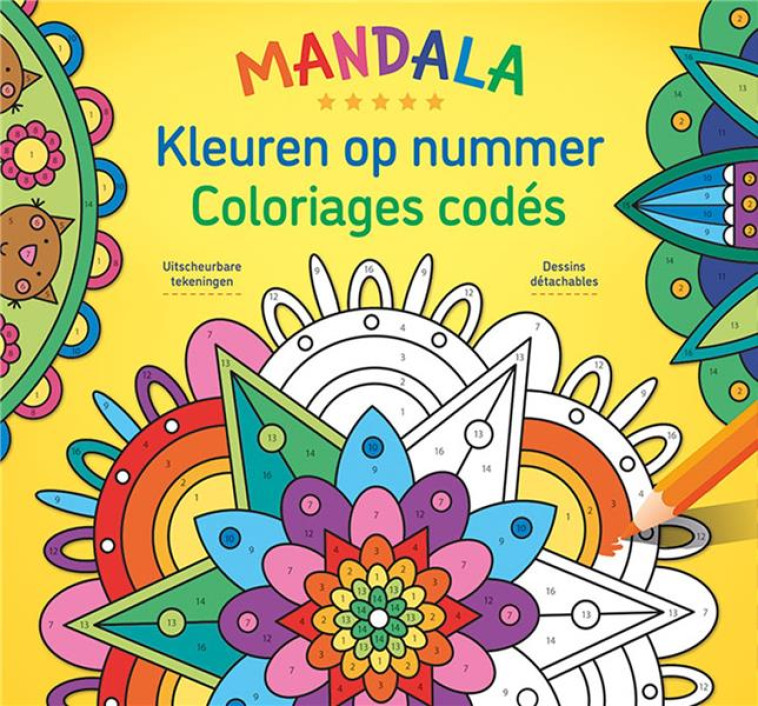 MANDALA MAGIC - COLORIAGES CODES (OBLONG) - COLLECTIF - NC