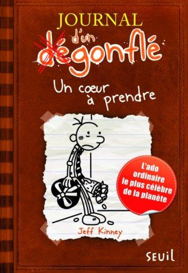 JOURNAL D-UN DEGONFLE, T7. UN COEUR A PREND RE - KINNEY JEFF - Seuil Jeunesse
