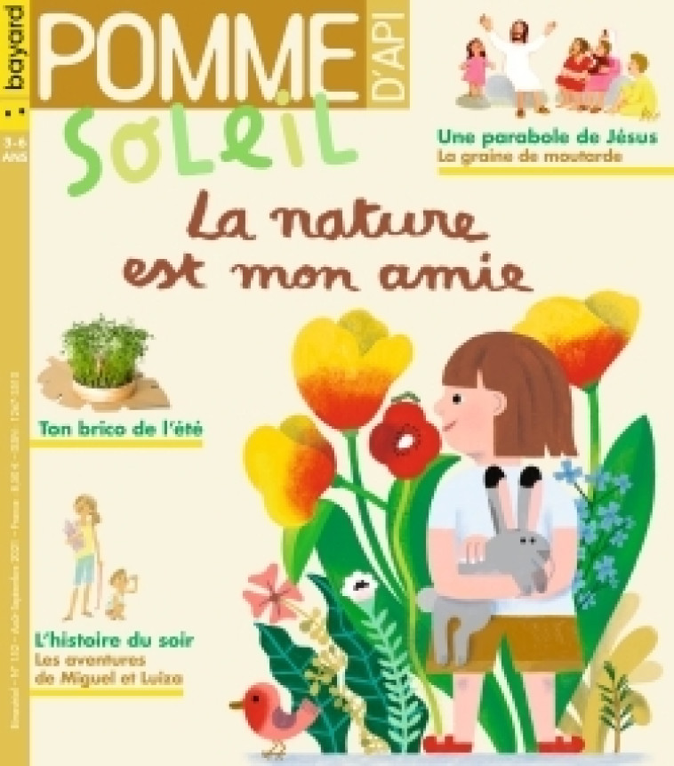 POMME D-API SOLEIL - AOUT/SEPTEMBRE2021 N  152 -   - BAYARD PRESSE