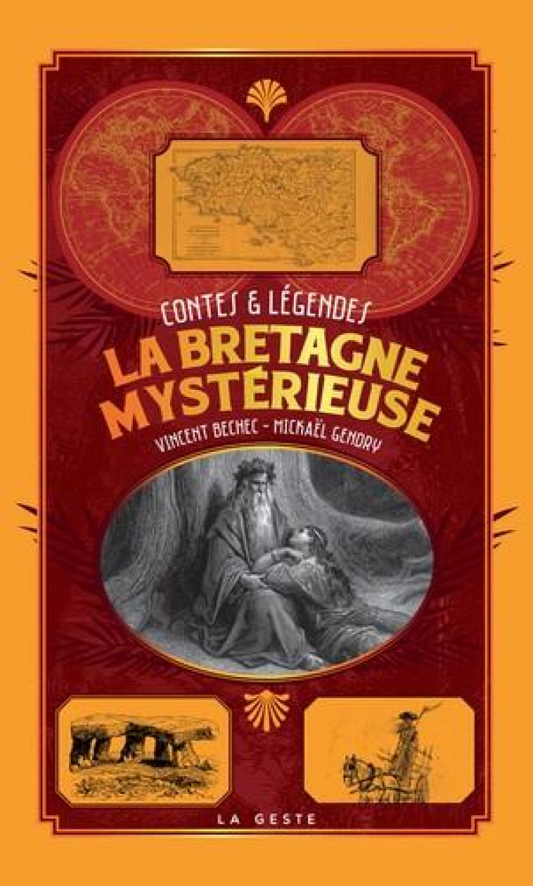 LA BRETAGNE MYSTERIEUSE CONTES ET LEGENDES - GENDRY/BECHEC - GESTE