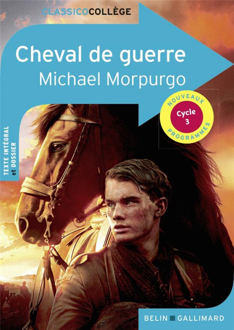 CHEVAL DE GUERRE DE MICHAEL MORPURGO - MOREAU CATHERINE - BELIN