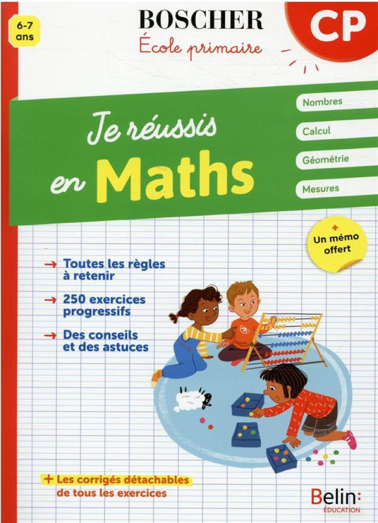 JE REUSSIS EN MATHS CP - RAFINI/SCHWAB - BELIN