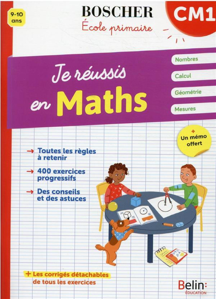 JE REUSSIS EN MATHS CM1 - CUTTOLI/SCHWAB - BELIN