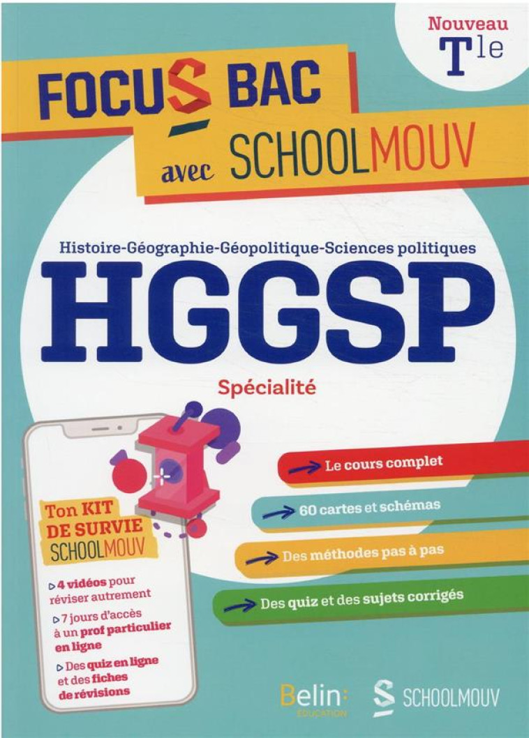 HGGSP TERMINALE (SPECIALITE) - DECROCHE TON BAC AVEC SCHOOLMOUV - DOUSTALY ANNE - BELIN