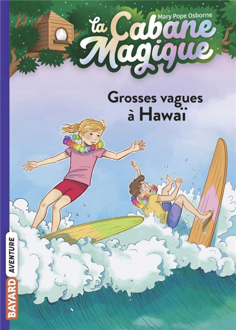 LA CABANE MAGIQUE, TOME 23 - GROSSES VAGUES A HAWAI - POPE OSBORNE/MASSON - BAYARD JEUNESSE