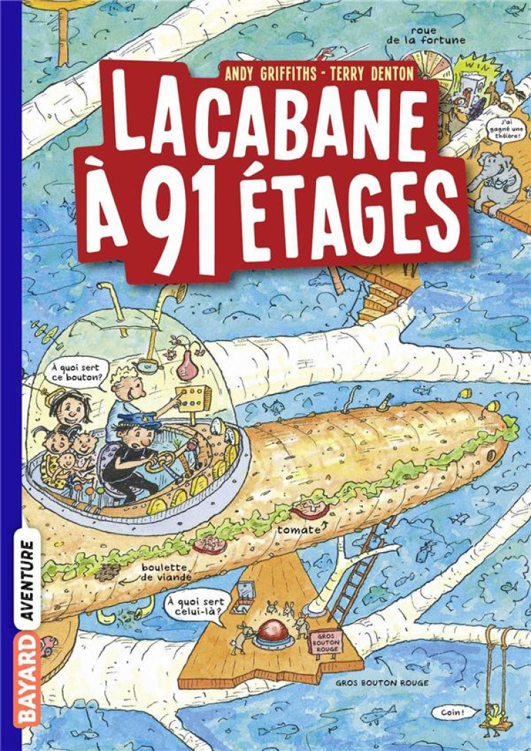 LA CABANE A 91 ETAGES POCHE - LA CABANE A 13 ETAGES, TOME 07 - GRIFFITHS/DENTON - BAYARD JEUNESSE