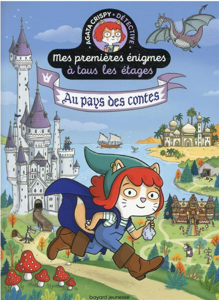 MES PREMIERES ENIGMES A TOUS LES ETAGES T03 - AU PAYS DES CONTES - MARTIN/ROY - BAYARD JEUNESSE