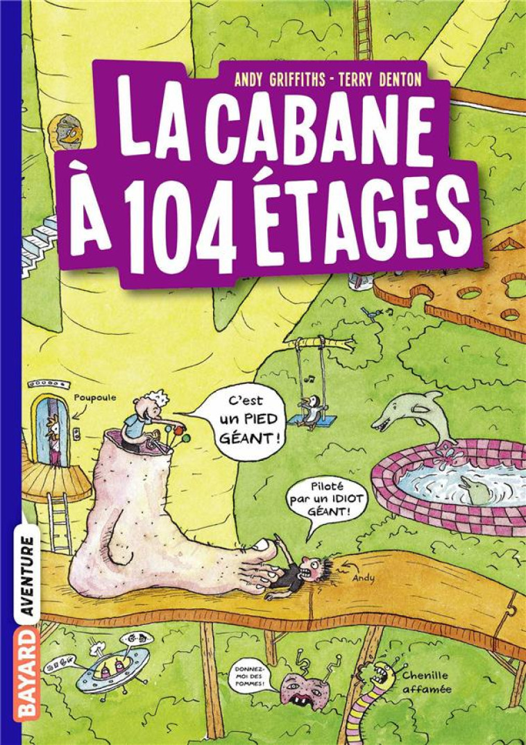 LA CABANE A 104 ETAGES POCHE-LA CABANE A 13 ETAGES, TOME 08 - - GRIFFITHS/DENTON - BAYARD JEUNESSE