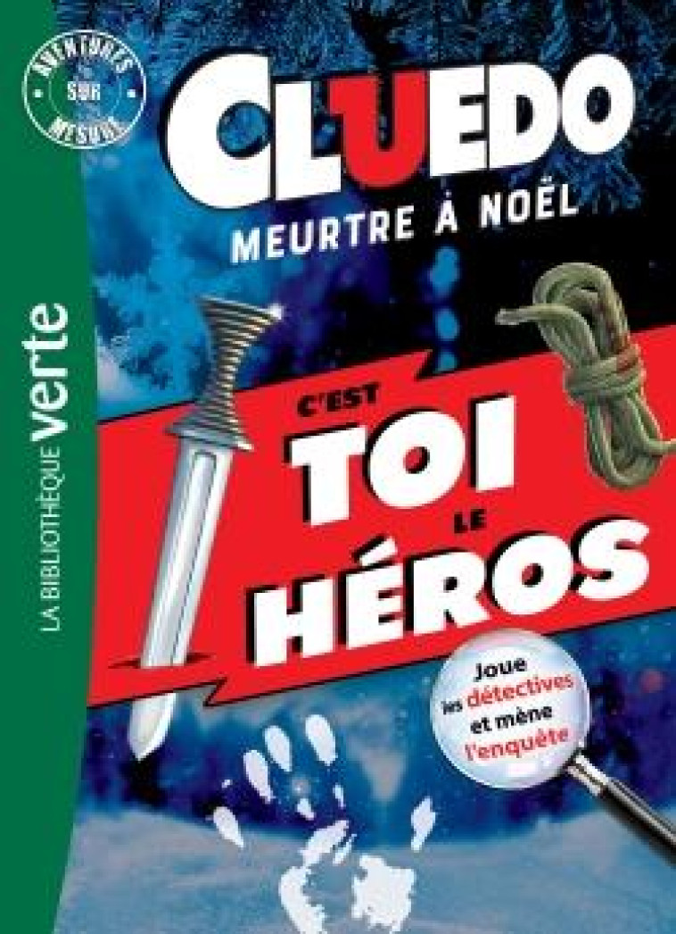 CLUEDO MEURTRE ? NO?L TOI LE H?ROS - HASBRO - HACHETTE