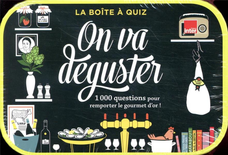 LA BOITE A QUIZ ON VA DEGUSTER - GAUDRY F-R. - MARABOUT