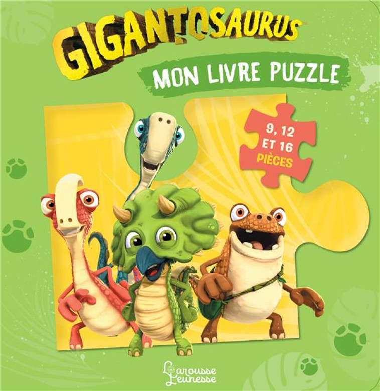 MON LIVRE PUZZLE GIGANTOSAURUS - XXX - NC