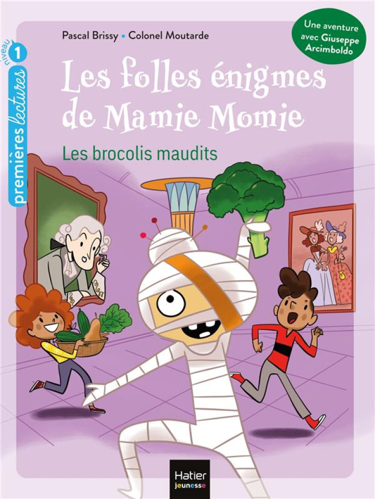 LES FOLLES ENIGMES DE MAMIE MOMIE - LES BROCOLIS MAUDITS GS/CP 5/6 ANS - BRISSY - HATIER SCOLAIRE