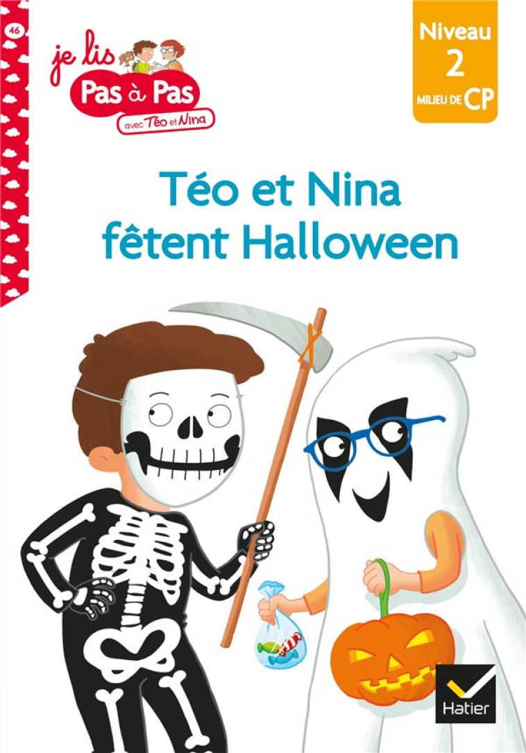 TEO ET NINA MILIEU DE CP NIVEAU 2 - TEO ET NINA FETENT HALLOWEEN - CHAVIGNY - HATIER SCOLAIRE