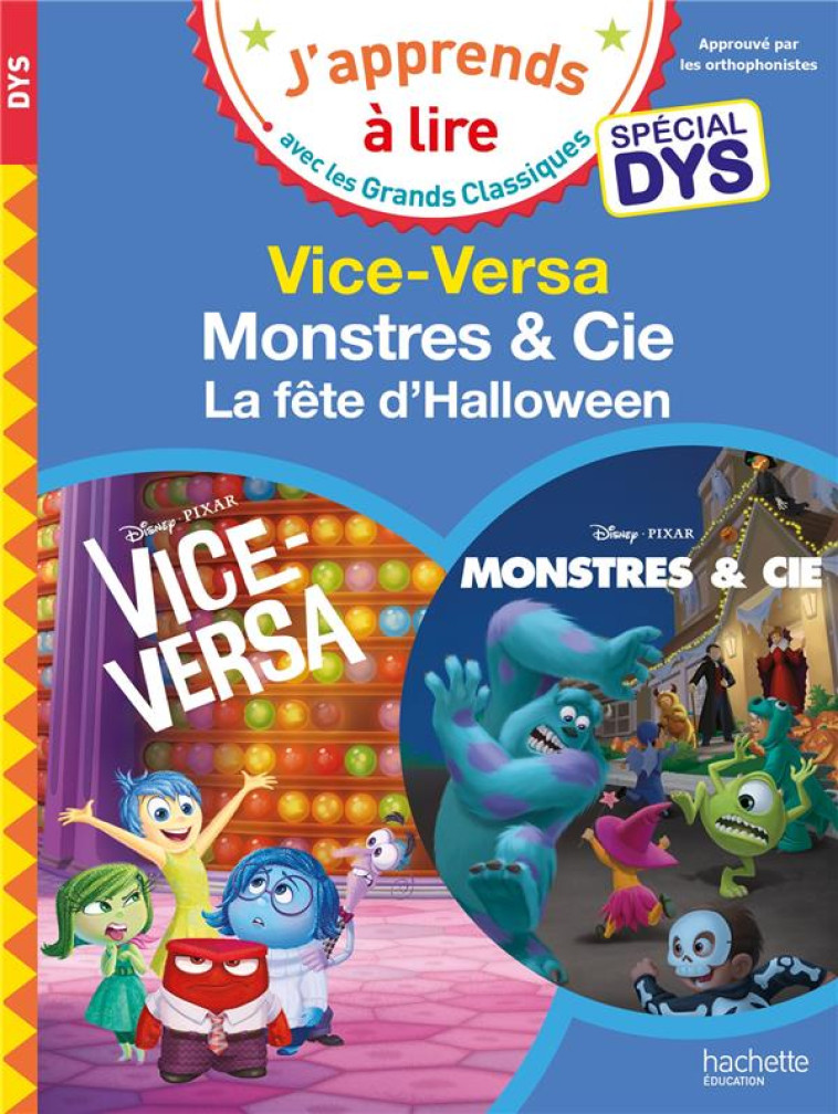 SPECIAL DYS  (DYSLEXIE) : VICE-VERSA / MONSTRES ET CIE, LA FETE DE NOEL - ALBERTIN/VIRON - HACHETTE