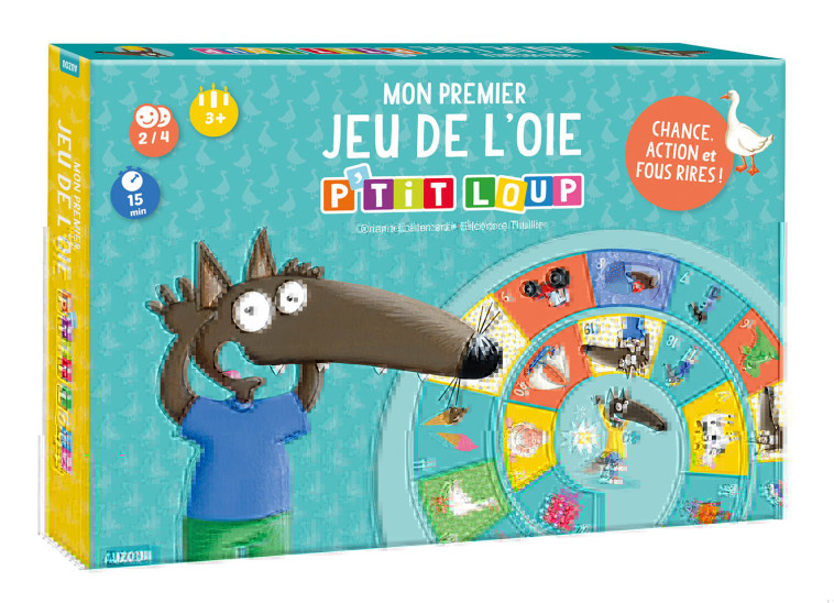 MON PREMIER JEU DE L'OIE P'TIT LOUP - Orianne Lallemand, Éléonore THUILLIER - AUZOU