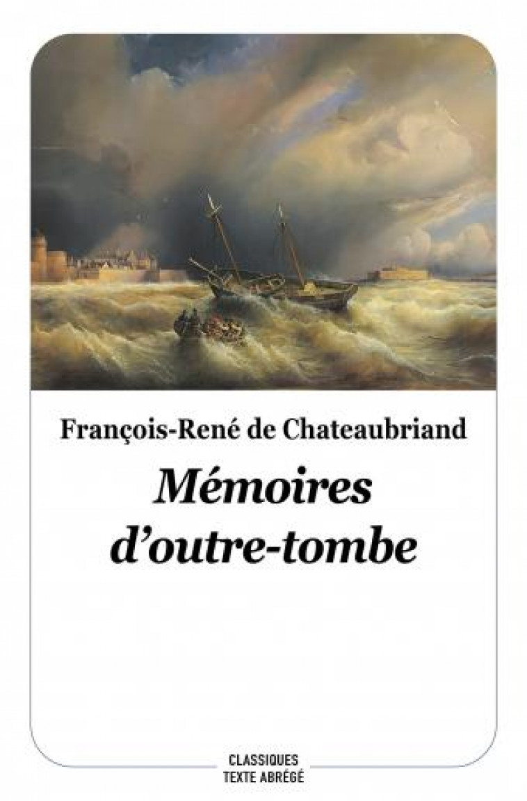 MEMOIRES D-OUTRE-TOMBE - CHATEAUBRIAND (DE) - EDL