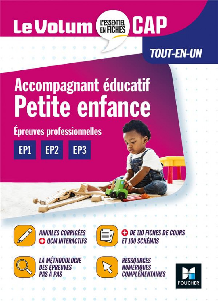 LE VOLUM- CAP -  ACCOMPAGNANT EDUCATIF PETITE ENFANCE - REVISION ET ENTRAINEMENT - LEON/MAILLET/PIOLLAT - FOUCHER