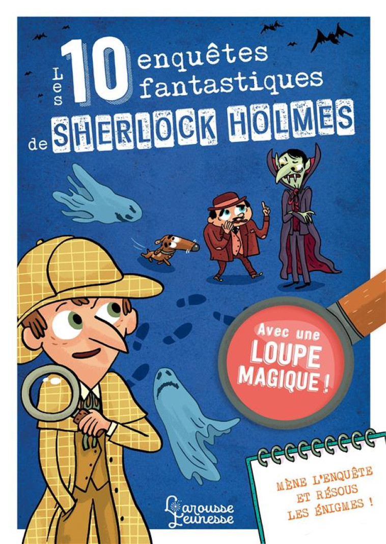 LES 10 ENQUETES FANTASTIQUES DE SHERLOCK HOLMES - LEBRUN/MEHEE - LAROUSSE