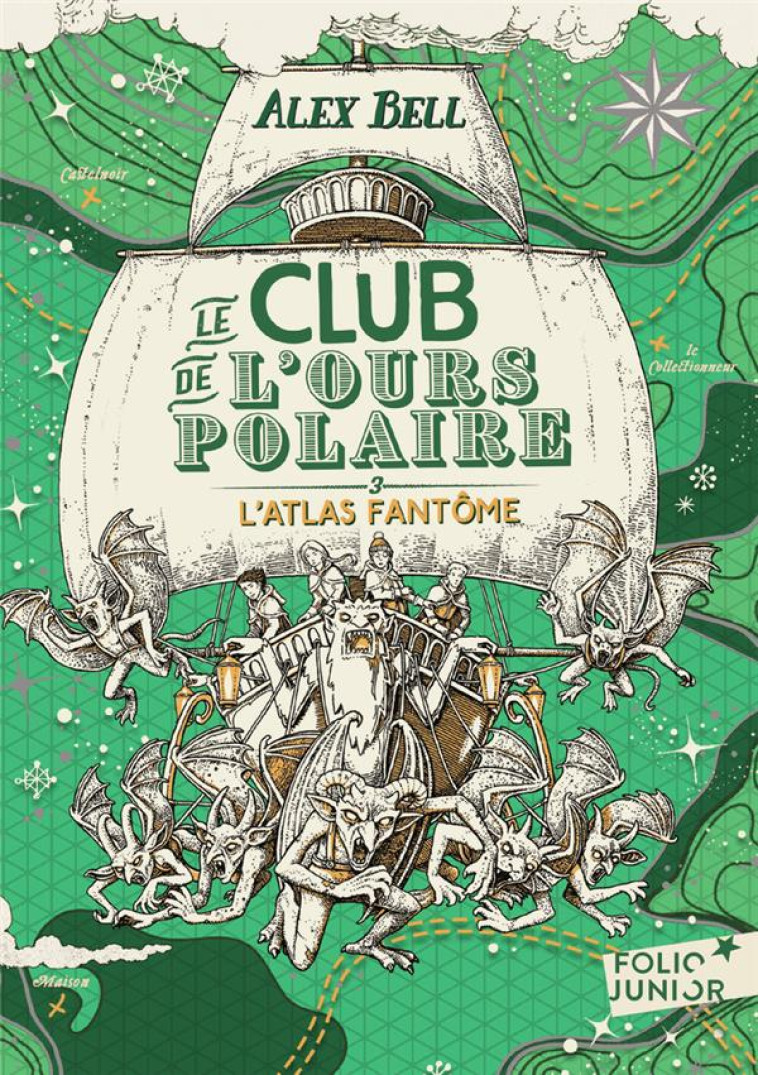 LE CLUB DE L-OURS POLAIRE - 3 L-ATLAS FANTOME T3 - BELL/TOMIC - GALLIMARD