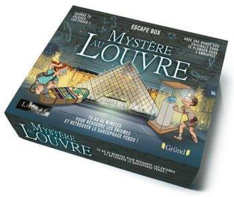 ESCAPE BOX - MYSTERE AU LOUVRE - SOREL OLIVIER - NC