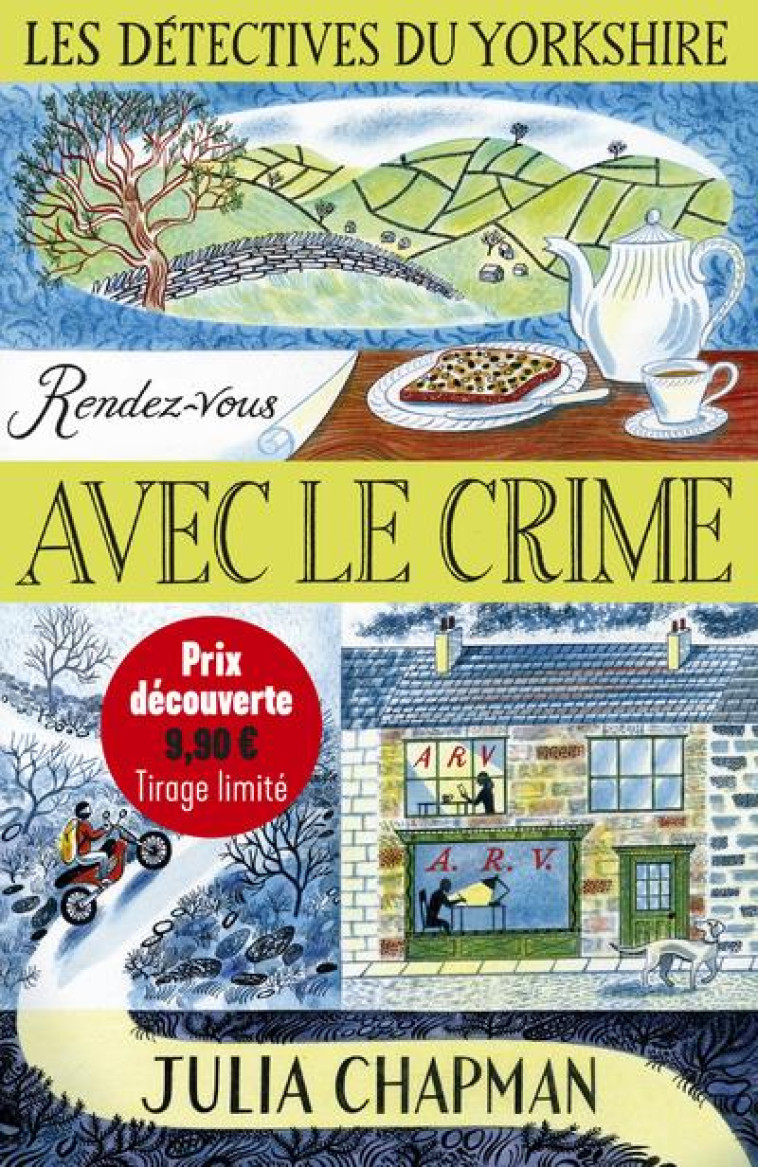 LES DETECTIVES DU YORKSHIRE - TOME 1 PRIX DECOUVERTE - TIRAGE LIMITE - CHAPMAN JULIA - ROBERT LAFFONT